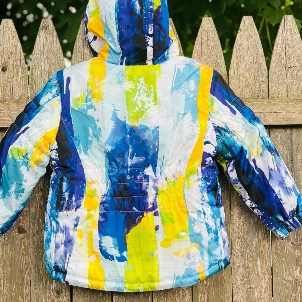 Zero xposur girls colorful cosmic coat